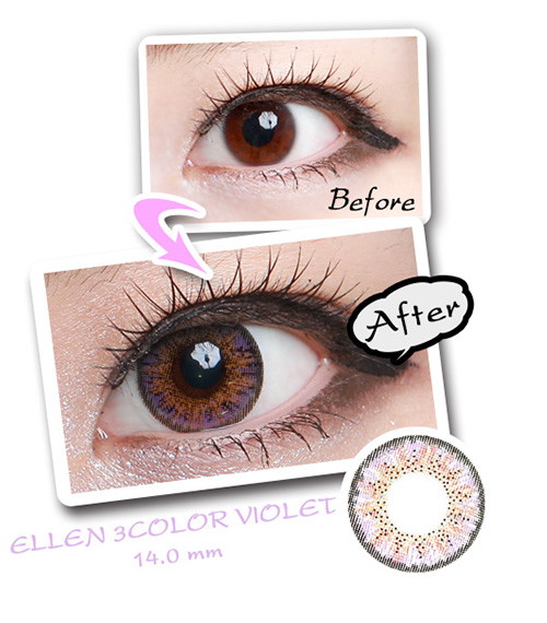 [6-Months] ELLEN 3Color Violet (2pcs)2