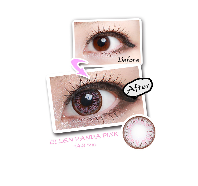 [6-Months] ELLEN PANDA Pink (2pcs)