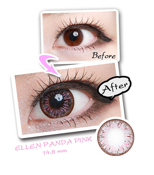 [6-Months] ELLEN PANDA Pink (2pcs)2