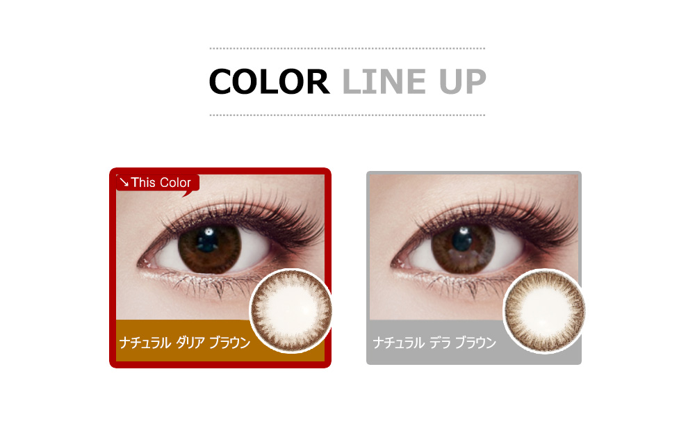 [Toric/6-Month] Natural Daria Toric Silicone Brown (2pcs)