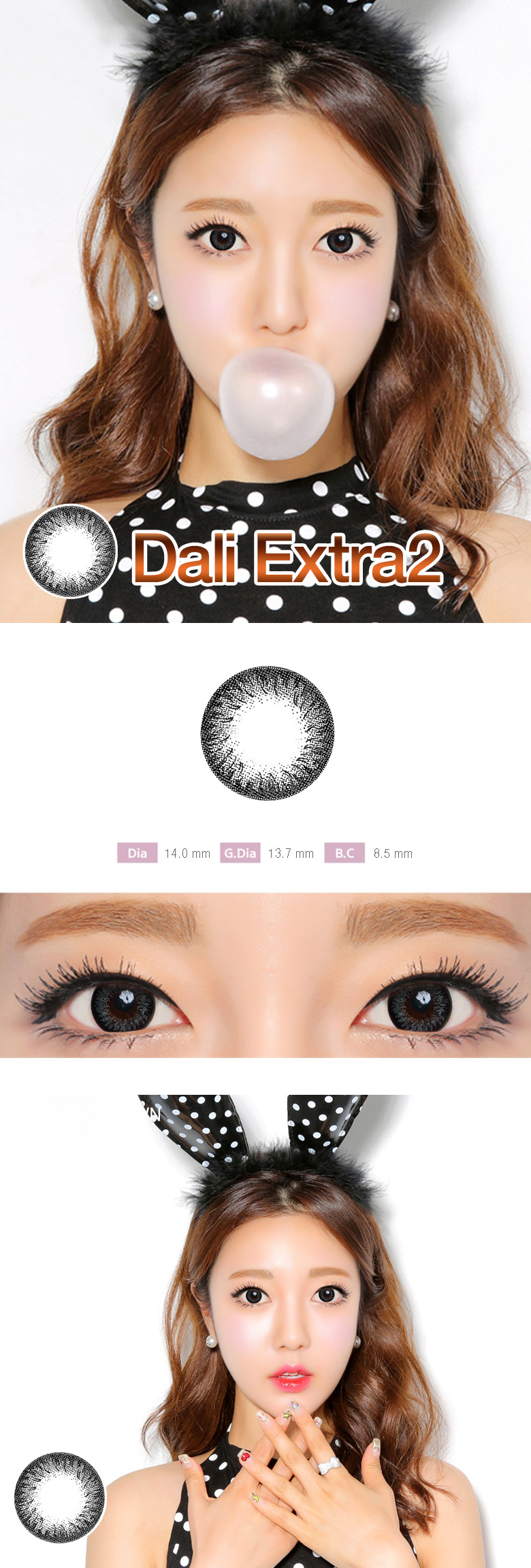 [6-Month] Dali Extra2 Gray (2pcs)