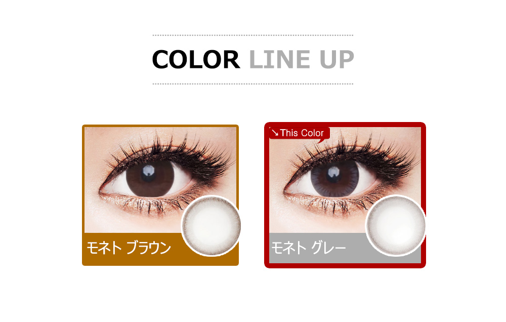 [Toric/6-Month] Monet Toric Gray (2pcs)