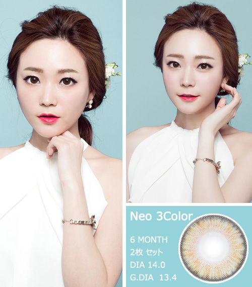[Toric/6-Month] Neo-3Color Toric Brown (2pcs)3