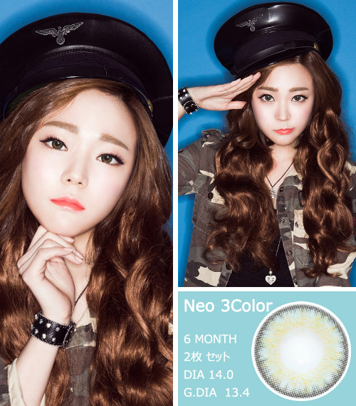 [Toric/6-Month] Neo-3Color Toric Green (2pcs)3