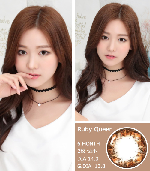 [Toric/6-Month] Ruby Queen Toric Brown (2pcs)3