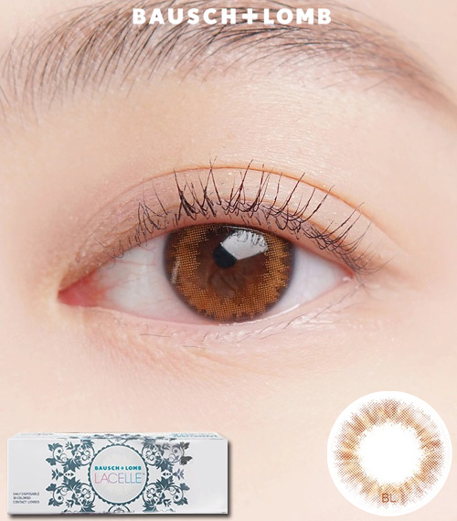 [1-Day] BAUSCH&LOMB LACELLE Baby Brown (30pcs)