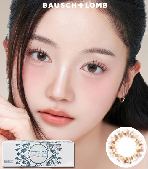 [1-Day] BAUSCH&LOMB LACELLE Baby Brown (30pcs)2