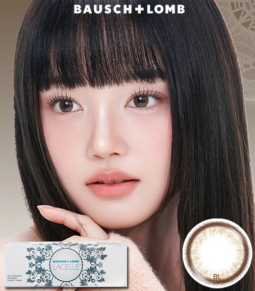 [1-Day] BAUSCH&LOMB LACELLE Bambi Brown (30pcs)2