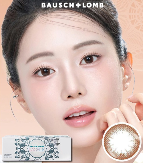[1-Day] BAUSCH&LOMB LACELLE Crystal Brown (30pcs)2
