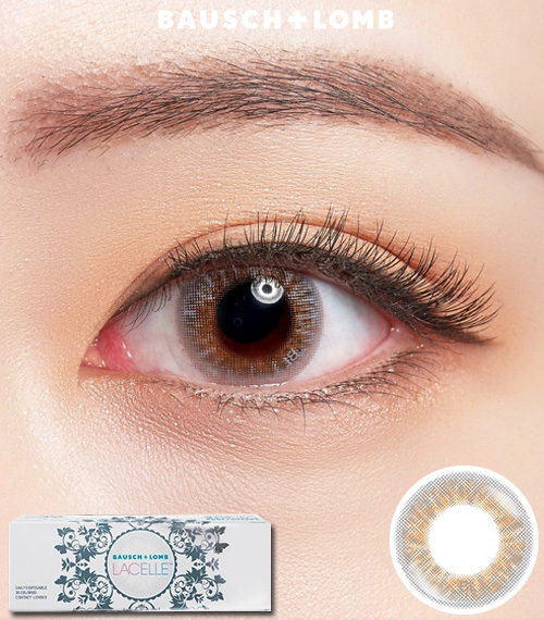 [1-Day] BAUSCH&LOMB LACELLE Dear Brown (30pcs)