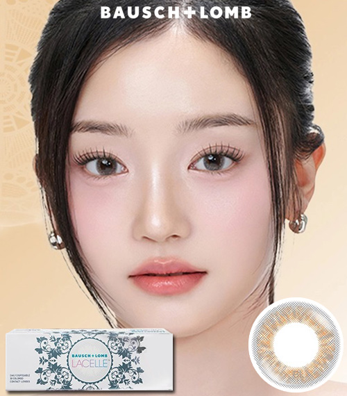 [1-Day] BAUSCH&LOMB LACELLE Dear Brown (30pcs)2