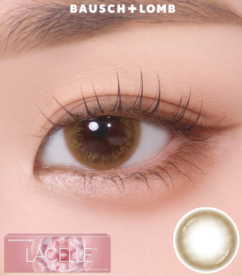 [1-Day] BAUSCH&LOMB LACELLE Freedom Honey (30pcs)