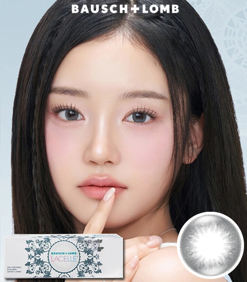 [1-Day] BAUSCH&LOMB LACELLE Mistic Gray (30pcs)2