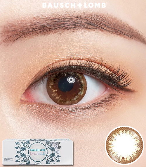 [1-Day] BAUSCH&LOMB LACELLE Shimmering Gold (30pcs)