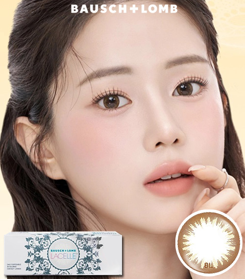 [1-Day] BAUSCH&LOMB LACELLE Shimmering Gold (30pcs)2