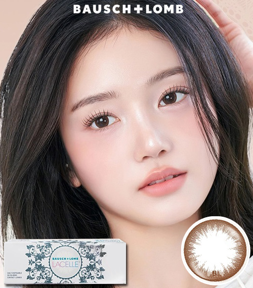 [1-Day] BAUSCH&LOMB LACELLE Twinkle Brown (30pcs)2