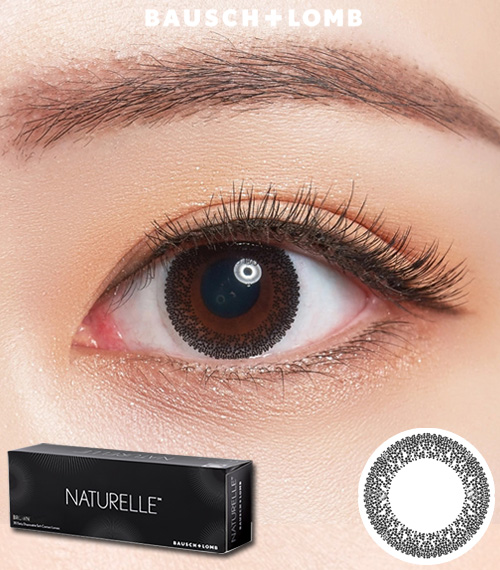 [1-Day] BAUSCH&LOMB NATURELLE Pure Black (30pcs)