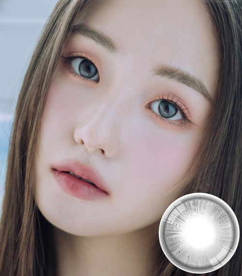 [1-Month] Anreen Series Ash Gray (2pcs)2