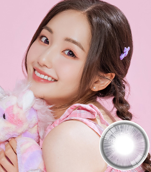 [1-Month] Anreen Series Pink &amp; Violet (2pcs)3