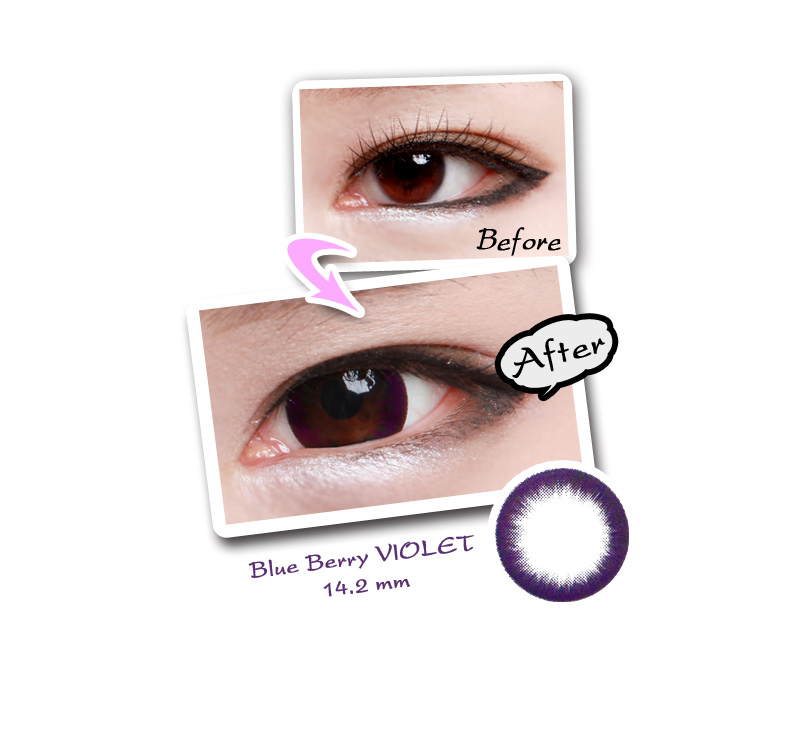 [6-Months] Blue Berry Violet (2pcs)