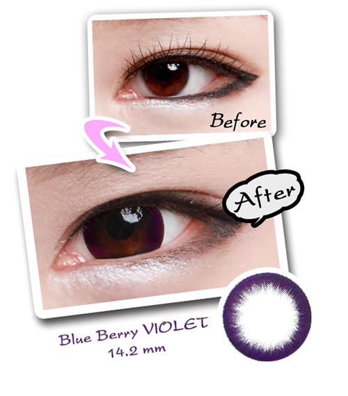[6-Months] Blue Berry Violet (2pcs)2
