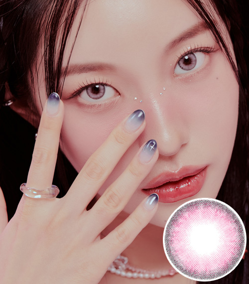 [1-Month] Blurry Powder Pink (2pcs)2
