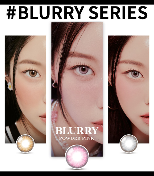 [1-Month] Blurry Powder Pink (2pcs)5