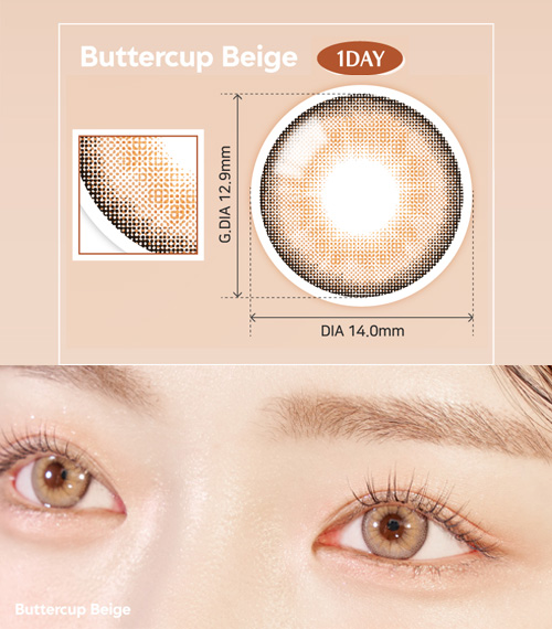 [1-Day] Buttercup Beige (10pcs)2