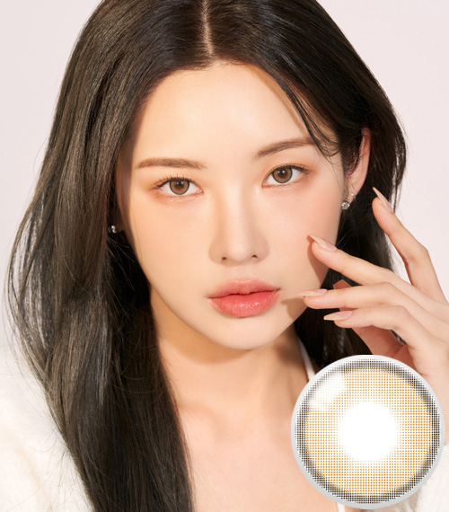[1-Month] Day Ring Brown (2pcs)3