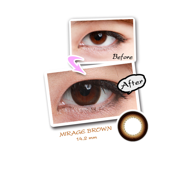 [6-Months] MIRAGE Brown (2pcs)