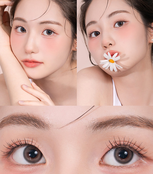[1-Month] Powdery Brown (2pcs)3