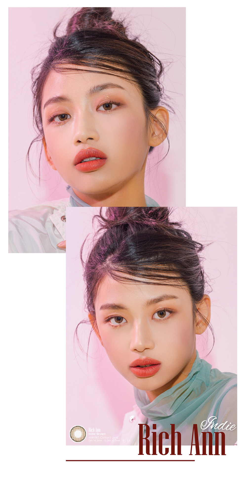 [1-Day] Rich Ann Indie Brown (6pcs)
