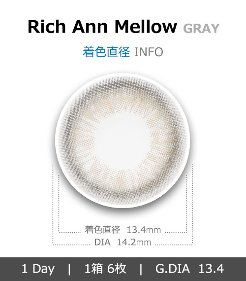 [1-Day] Rich Ann Mellow Gray (6pcs)4