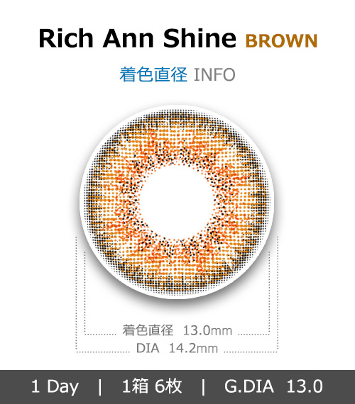 [1-Day] Rich Ann Shine Brown (6pcs)4