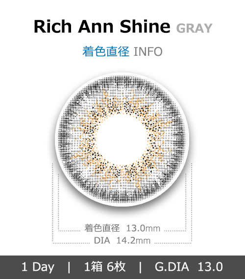 [1-Day] Rich Ann Shine Gray (6pcs)4