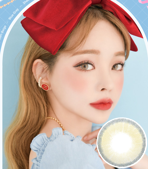 [1-Month] Silhouette2 Cream Beige (2pcs)3