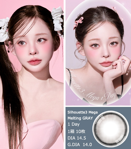 [1-Day] Silhouette3 Mega Melting GRAY (10pcs)3