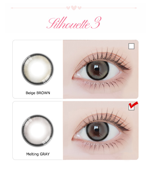 [1-Day] Silhouette3 Mega Melting GRAY (10pcs)5