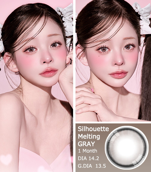 [1-Month] Silhouette3 Melting Gray (2pcs)3