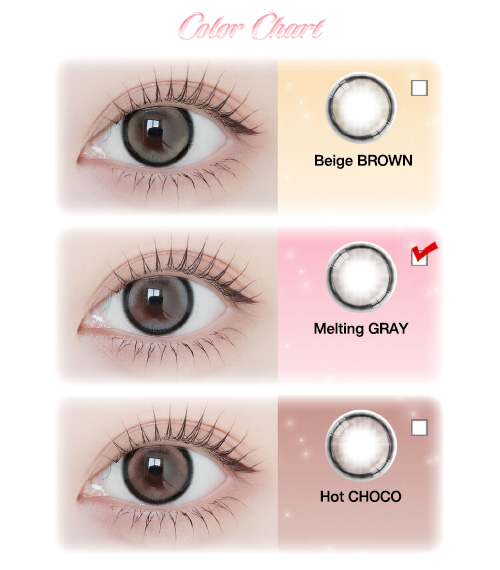 [1-Month] Silhouette3 Melting Gray (2pcs)5