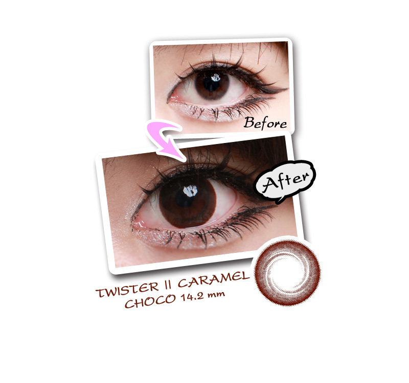[6-Months] TWISTER-Ⅱ Choco (2pcs)