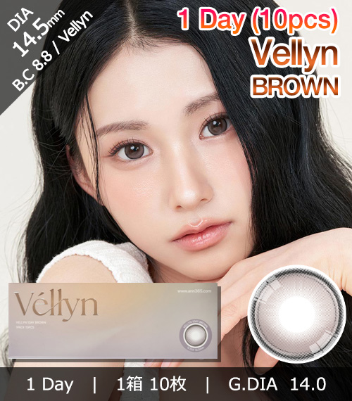 [1-Day] Vellyn BROWN (10pcs)1