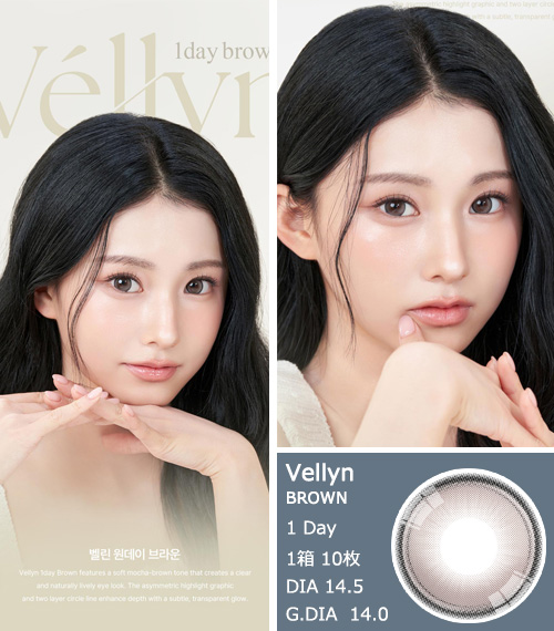 [1-Day] Vellyn BROWN (10pcs)3