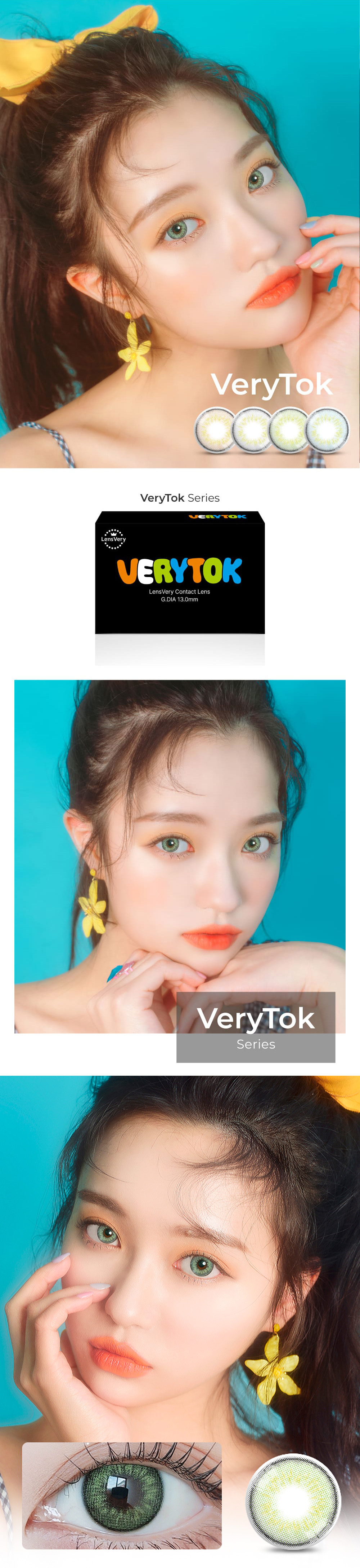 [1-Month] VeryTok Spring Green (2pcs)