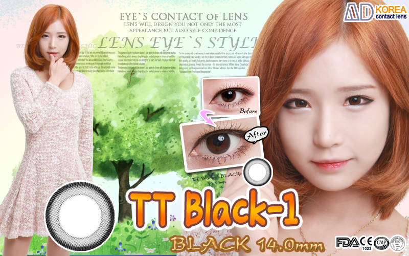 [6-Months] TT Black-1 Black (2pcs)