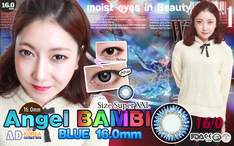 [6-Months] Angel Bambi Blue (2pcs)