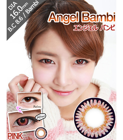 [6-Months] Angel Bambi Pink (2pcs)1