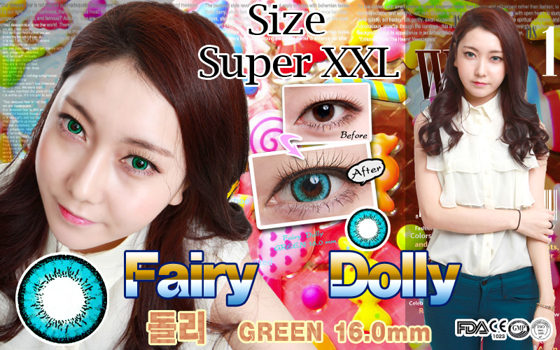 [6-Months] Fairy Dolly Green (2pcs)