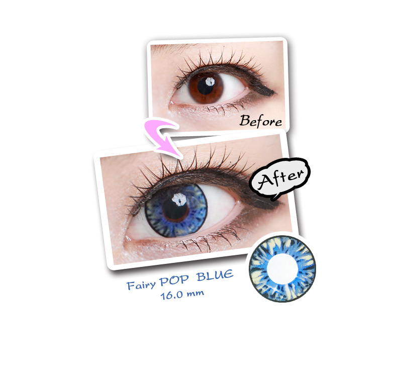 [6-Months] Fairy POP Blue (2pcs)