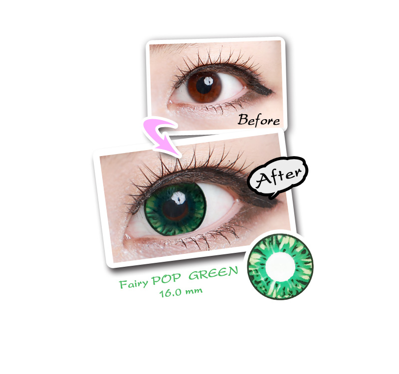 [6-Months] Fairy POP Green (2pcs)
